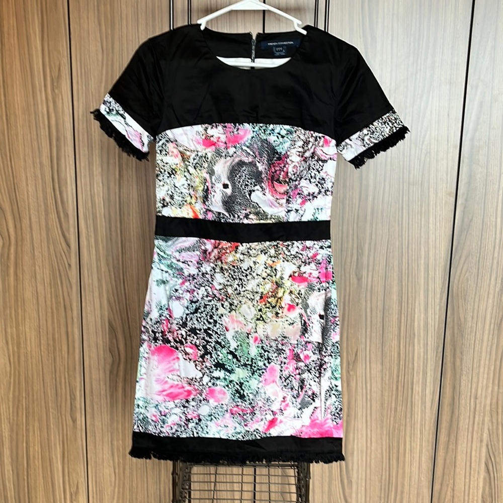 French Connection 97% Cotton ONE PIECE. Size 6